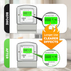 Arenzza 30KW home electricity saving box, an electronic device with cables and control panel for energy efficiency.