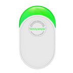 Arenzza household electricity saver and voltage stabilizer device with control panel and power connection for electronics and accessories.