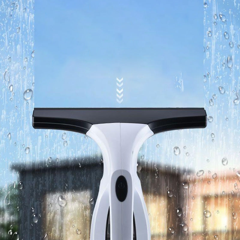 Arenzza 20W cordless rechargeable window vacuum cleaner set with handheld design and cleaning accessories for glass surfaces.
