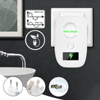 Arenzza Electricity Saving Box for home and office, compact electronic device with LED indicators on a plain background.
