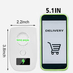 Arenzza Electricity Saving Box for home and office, compact electronic device with LED indicators for energy efficiency.
