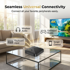 Arenzza Android TV Box with Bluetooth, compact electronics device for streaming and media connectivity.