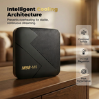 Arenzza Android TV Box with Bluetooth, compact electronics accessory for streaming and entertainment.