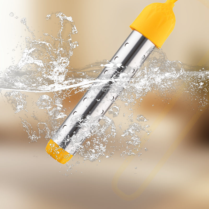 Arenzza stainless steel water heating rod for electronics and accessories, showing the sleek cylindrical heating element.