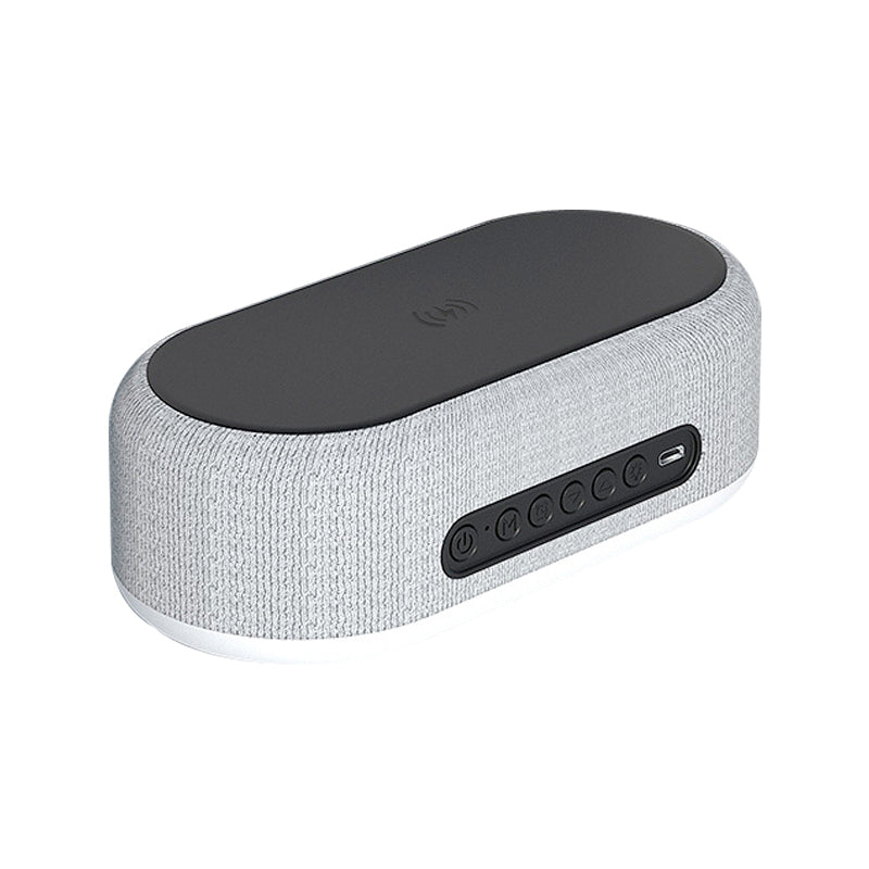 Arenzza 6-in-1 wireless charging station with multiple charging pads for smartphones, smartwatches, and earbuds on a sleek surface.