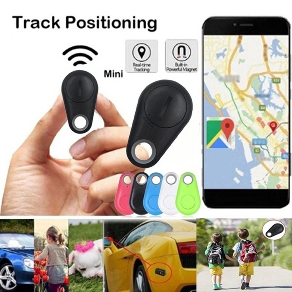 Arenzza OFFIntelligent tracking locator in black, showing its compact electronic device with tracking sensors and branding.