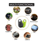 Arenzza OFFIntelligent tracking locator device with LED indicator and keychain attachment, designed for electronic tracking and security.