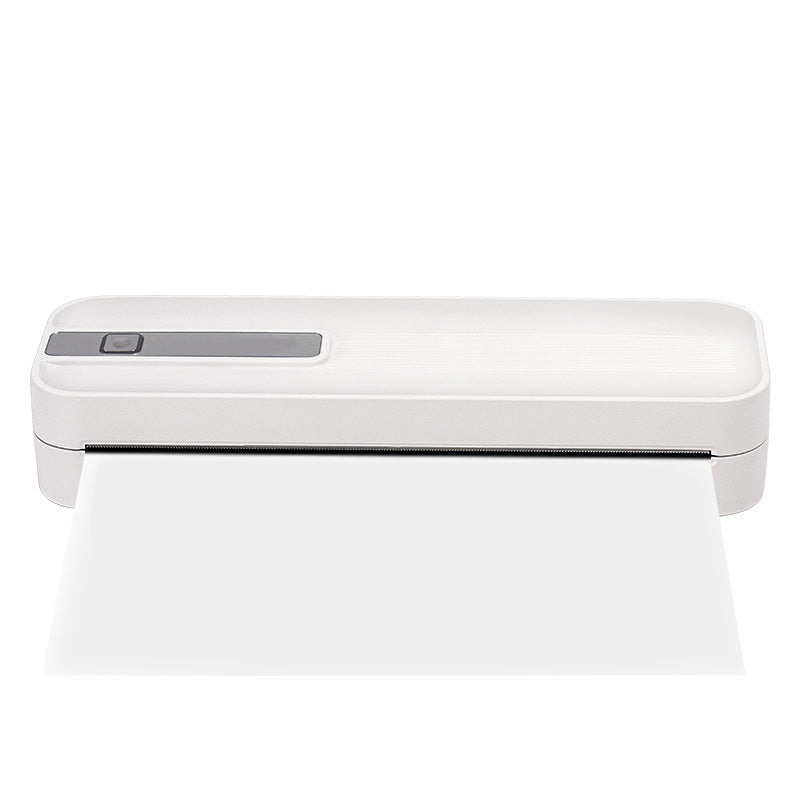 Arenzza portable Bluetooth thermal printer for electronics and accessories, shown with compact design and connectivity options.