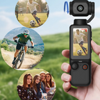 Arenzza pocket camera with flip-up display for selfies, compact electronics device ideal for instant sharing and easy photography.