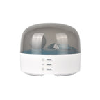 Arenzza Moon Sea Landscape LED night light speaker showing a moon and sea scene with glowing LED lights and speaker grille.