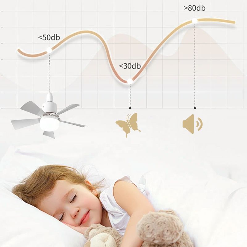 Arenzza 2-in-1 portable ceiling fan and light with remote control, compact electronic device with adjustable fan and lighting features.