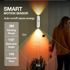Arenzza smart sensor mood light with adjustable brightness, sleek black design, perfect for modern home decor and ambient lighting.