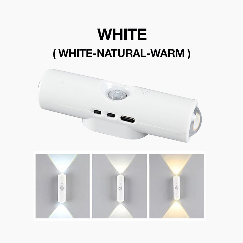 Arenzza smart sensor mood light in black, featuring colorful LED illumination, designed for modern electronic home decor and ambiance.