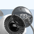Arenzza multi-functional robot fan with suction cups, compact electronic accessory for cooling and air circulation.