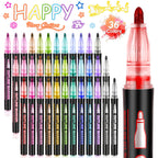 Arenzza Coloring Lightstick Graffiti Highlighter Pens set with vibrant markers for creative art and coloring projects.