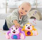 Arenzza Tumble Monkey Toys voice control musical toy for kids, featuring colorful plush monkey with musical features and buttons.
