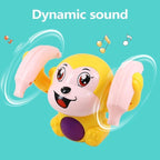 Arenzza Tumble Monkey Toys Voice Control musical toy for kids, featuring colorful plush monkey with interactive buttons and musical features.