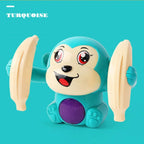 Arenzza Tumble Monkey Toys with voice control and musical features, colorful plush toy designed for children’s play and entertainment.