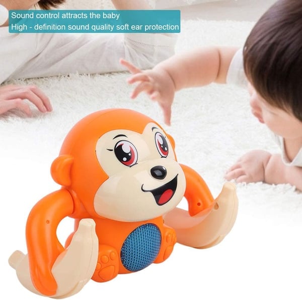 Arenzza Tumble Monkey Toys voice-controlled musical toy for kids, featuring colorful design and playful monkey character.