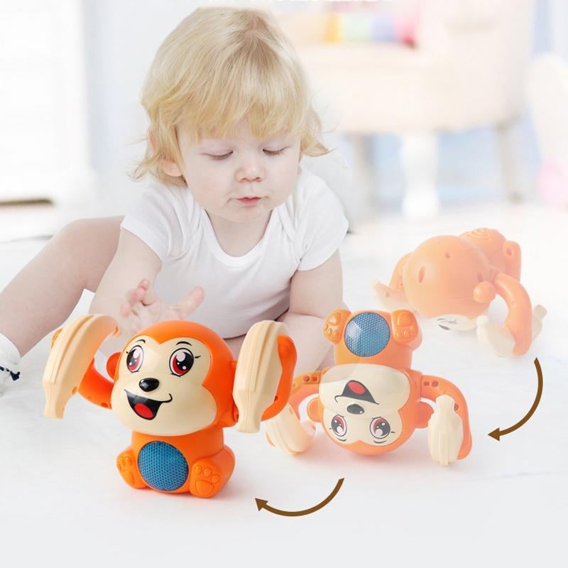 Arenzza Tumble Monkey Toys with voice control and musical features, colorful plush toy for children, perfect gift from Gifts & Toys category.