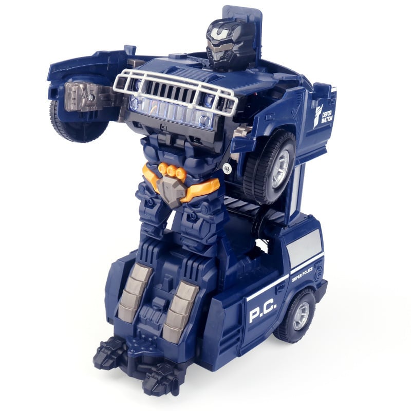 Arenzza transforming robot model toy car from Gifts & Toys collection, featuring vibrant colors and detailed design.