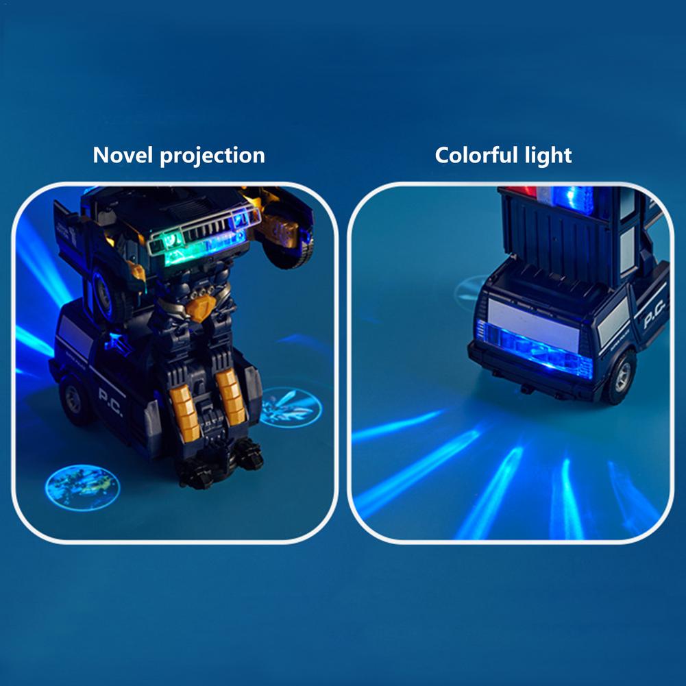 Arenzza transforming robot toy car, a fun gifts and toys item with a sleek design, capable of transforming into a robot figure.