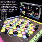 Arenzza Magnet Battle Strategy Board Game for Gifts & Toys, featuring colorful magnetic pieces and strategic gameplay components.