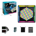 Arenzza Magnet Battle Strategy Board Game for Gifts & Toys, featuring colorful magnetic pieces on a game board.
