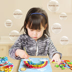Colorful Poke Art DIY Toys by Arenzza, creative gift and toy set with paint and accessories for kids and artists.