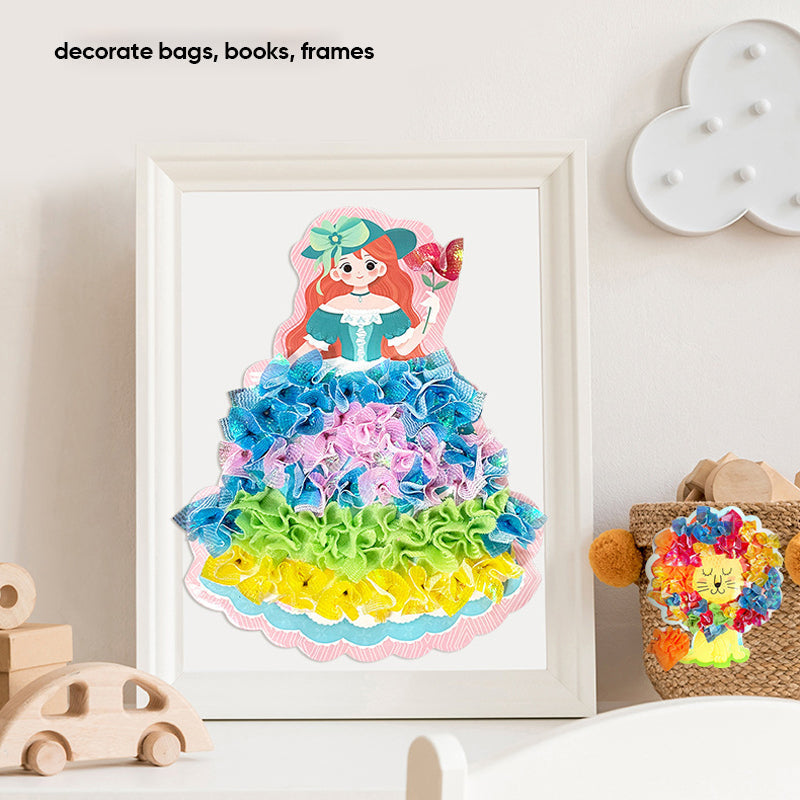 Colorful Poke Art DIY Toys from Arenzza, creative gift set with customizable figures for kids and collectors