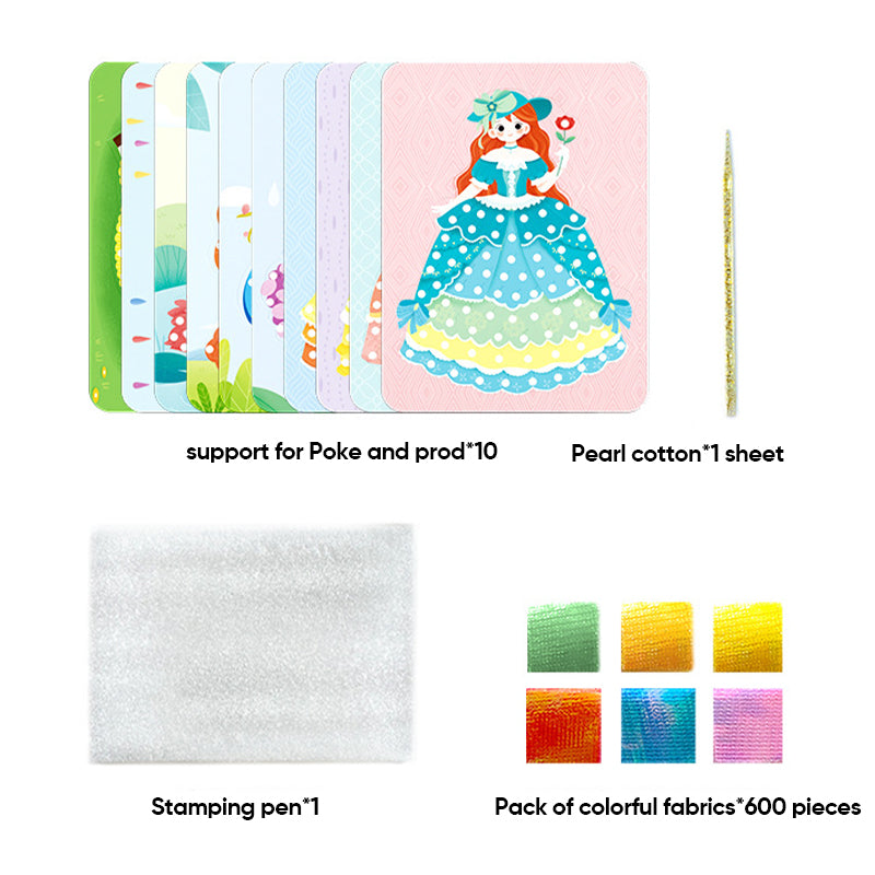 Arenzza Poke Art DIY Toys gift set with colorful poke-inspired art supplies and accessories for creative crafting and fun.