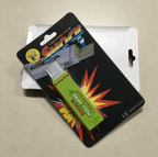 Arenzza Safety Trick Electric Shock Chewing Gum toy in colorful packaging, designed for fun gifts and prank play.
