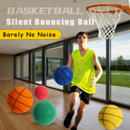 Silent bouncing basketball by Arenzza, a durable toy gift perfect for basketball enthusiasts and active play.