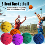 Arenzza silent bouncing basketball for gifts and toys, featuring a sleek design suitable for indoor play and basketball enthusiasts.