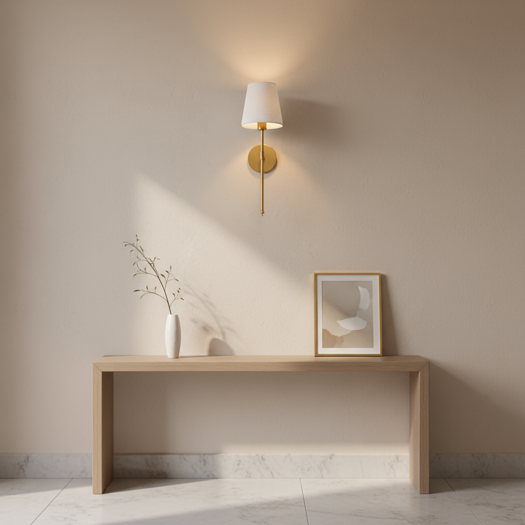 Elegant Arenzza wireless wall sconce with sleek design, showcasing easy tool-free installation on a modern wall.