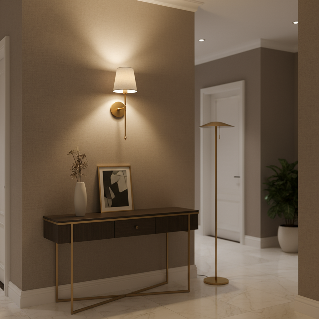 Arenzza elegant wireless wall sconce with sleek design and tool-free installation, mounted on a wall with soft ambient lighting