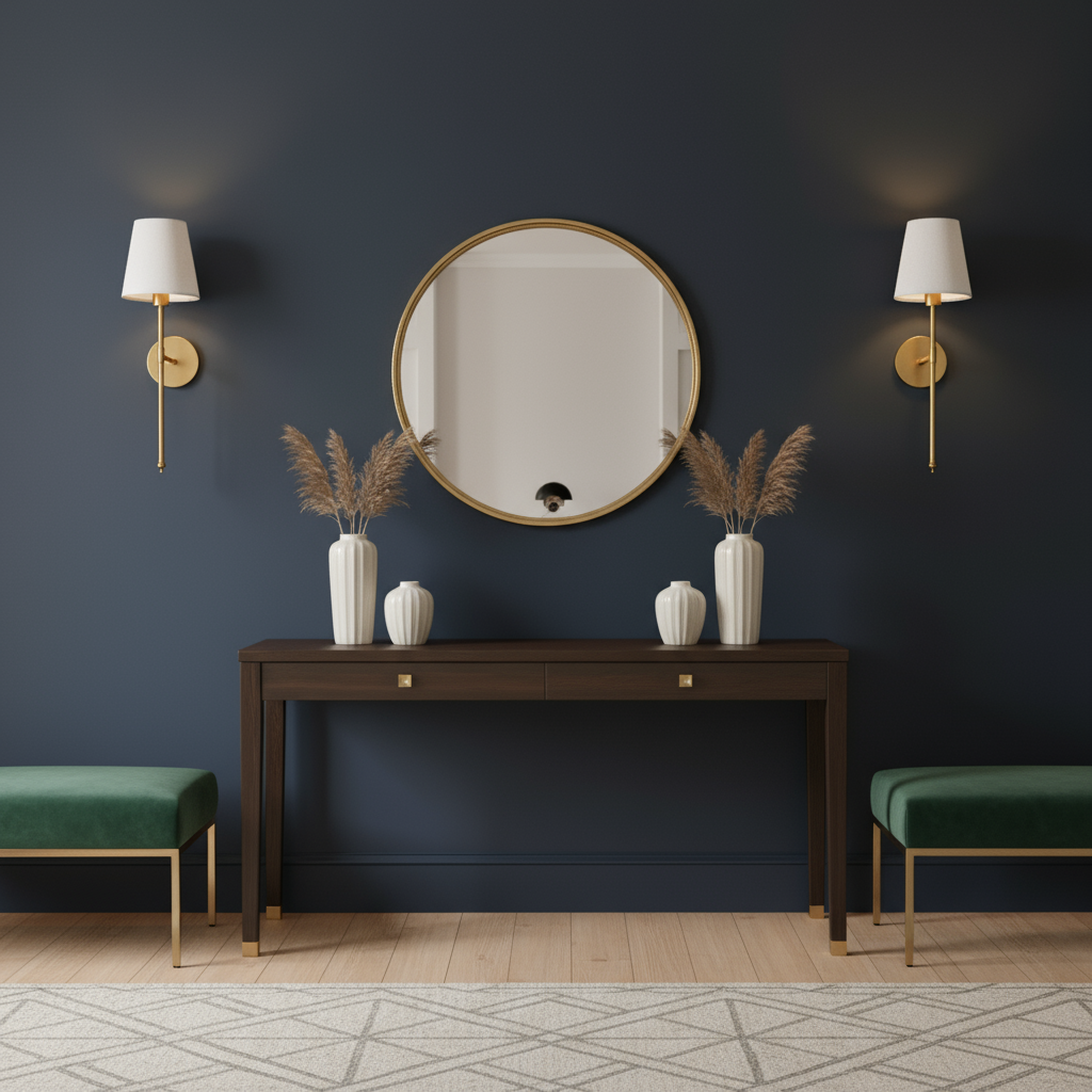 Arenzza elegant wireless wall sconce with sleek design, showing the sconces mounted on a wall, highlighting tool-free installation.