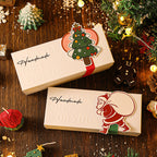 A set of Christmas and Halloween scented candles from Arenzza, featuring festive holiday-themed candle jars with decorative packaging.