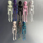 Arenzza 3D printed vintage skeleton magnetic figurine for Halloween and Christmas decoration featuring a spooky skeleton design.