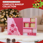 Arenzza makeup advent calendar gift set with 40-color eyeshadow palette and daily surprises for holiday beauty gifts.