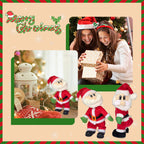 Arenzza Santa Twerk Halloween and Christmas costume featuring a festive Santa outfit with playful twerking pose, holiday themed attire.