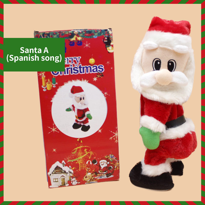 Arenzza Santa Twerk Halloween and Christmas costume featuring a festive Santa outfit with playful twerk pose.