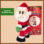 Arenzza Santa Twerk Halloween and Christmas themed cartoon character with festive holiday attire and playful pose.