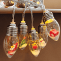 Arenzza Christmas string lights with LED bulbs, festive holiday decoration for Christmas and Halloween celebrations.