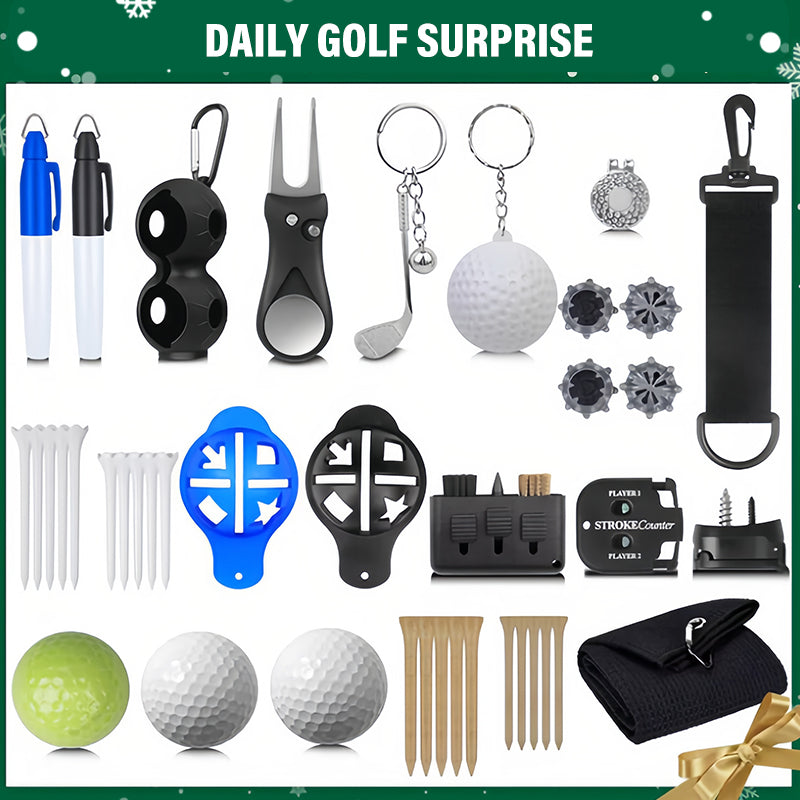 Arenzza Golf Advent Calendar 2025 for men featuring 24 days of golf surprises, perfect for Christmas and holiday celebrations.