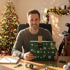 Arenzza Golf Advent Calendar 2025 for men, featuring 24 days of golf surprises for Christmas and holiday celebrations.