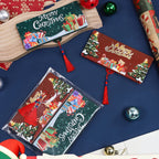A Arenzza Christmas Surprise Money Box with festive holiday design, perfect for saving during Christmas and Halloween celebrations.
