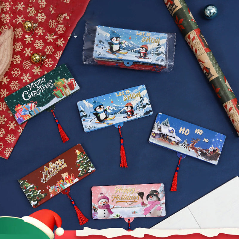 Aarenza Christmas Surprise Money Box for Halloween and Christmas, featuring festive holiday-themed design and packaging.