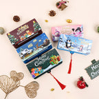 Arenzza Christmas Surprise Money Box with festive holiday design, perfect for saving coins during Christmas and Halloween celebrations.