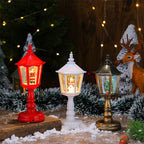 Aarenza Christmas luminous snow night light with music, featuring a festive snowy scene and glowing lights for holiday décor.